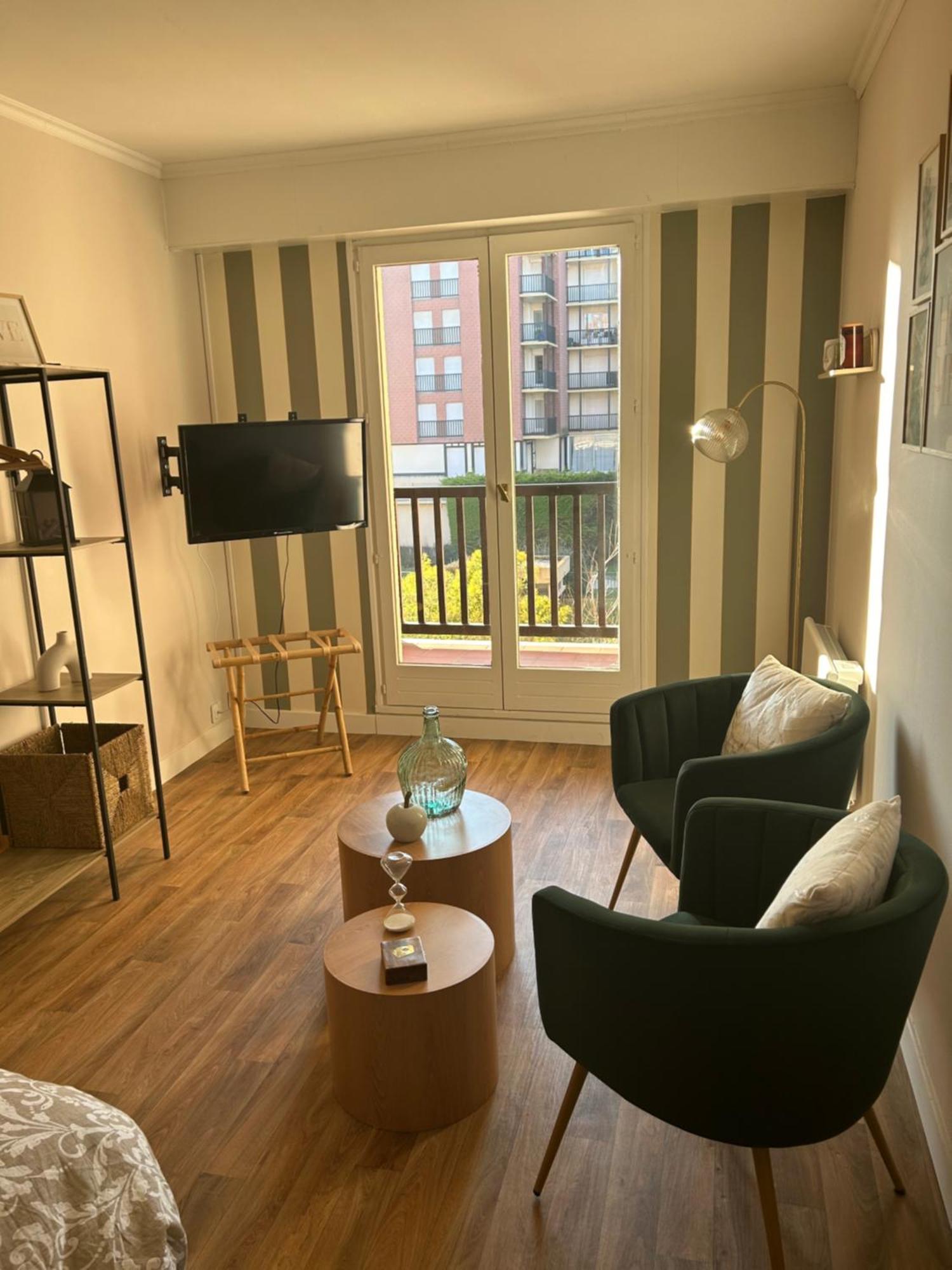 La Suite Emeraude, Studio Chic, Acces Direct Plage 卡布尔 外观 照片